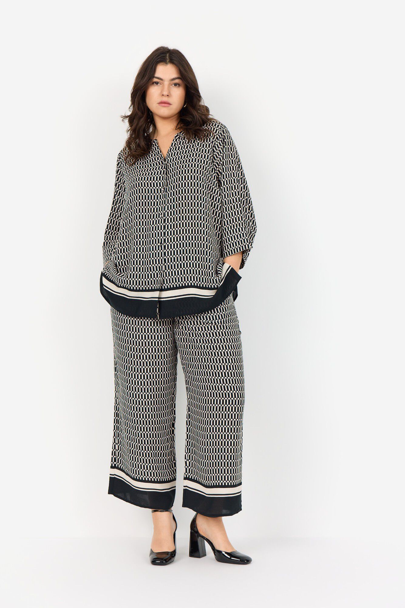 Curvy WA-NORA 2 Skjorte Sort