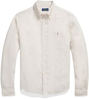 Custom Fit Striped Linen Shirt