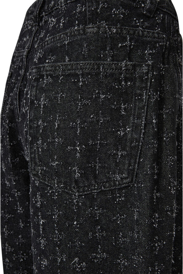 IVY-Janice Slung Jeans Black Punch Denim