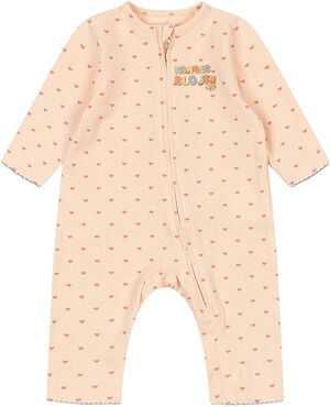 BASIC ZIP ONESIE GOTS