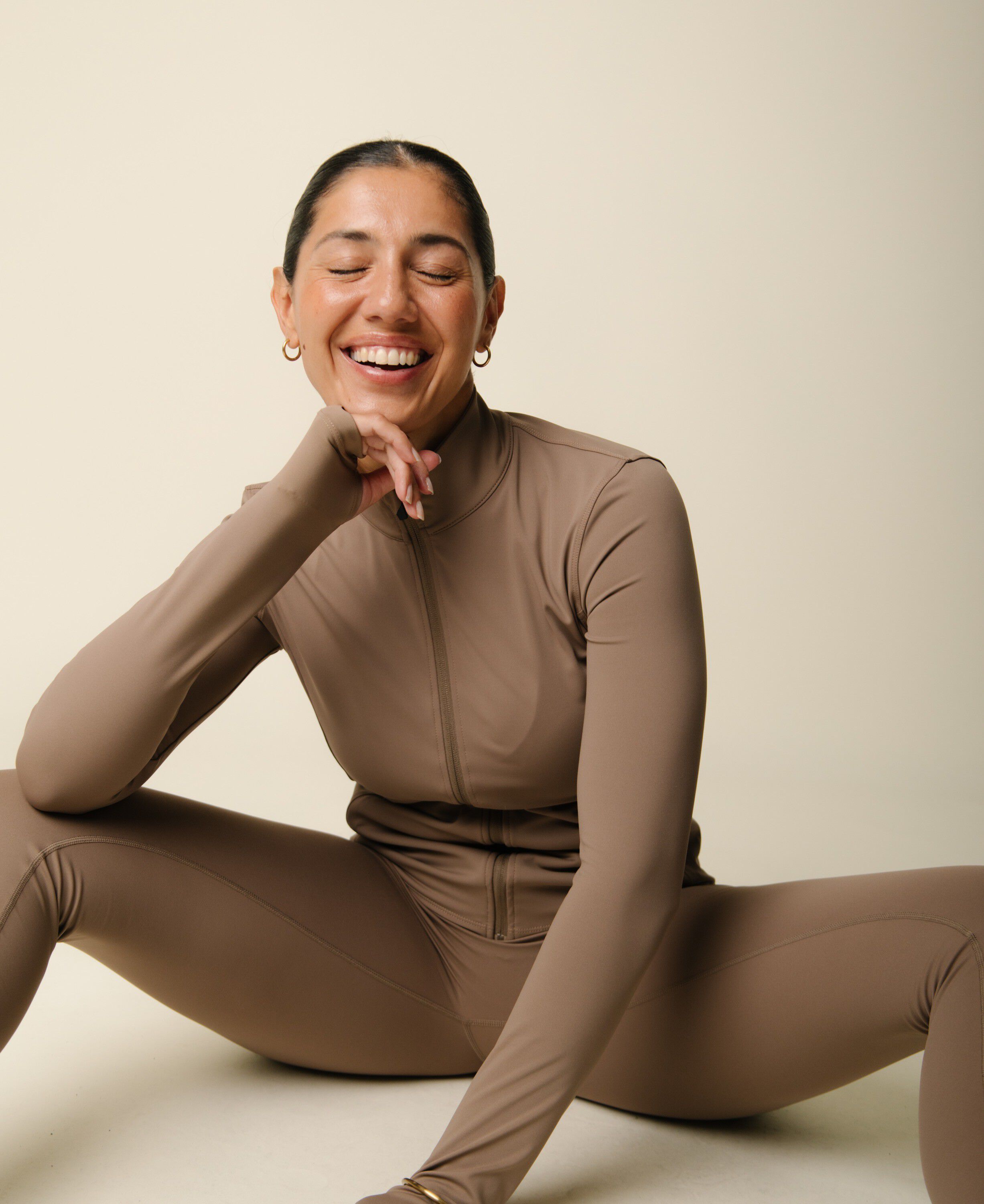 Cartel x Align by Blume contour zip jacket - Hazel