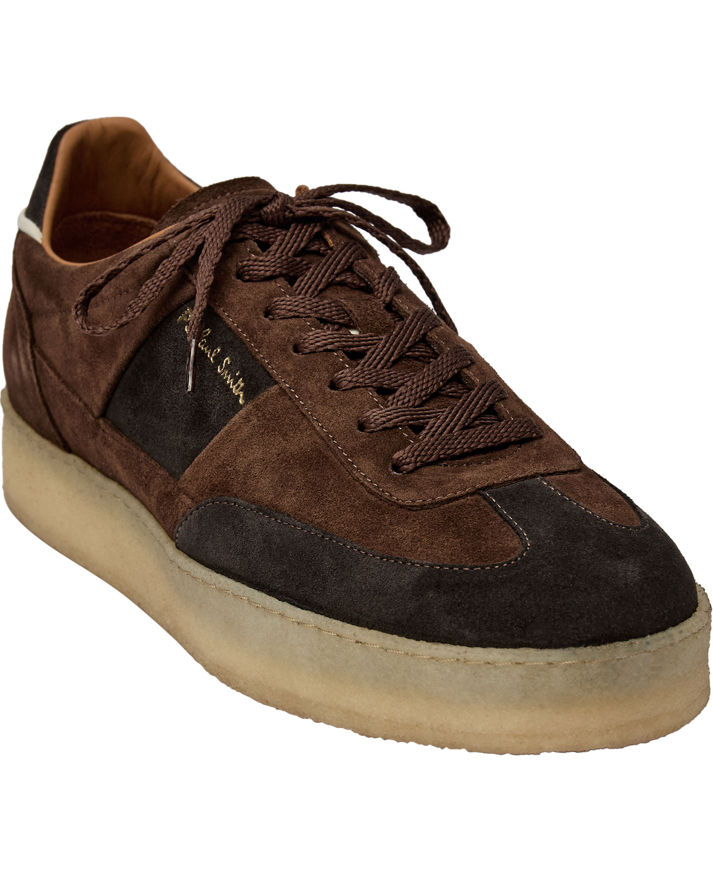 MENS SHOE DOVER BROWN CREPE SOLE