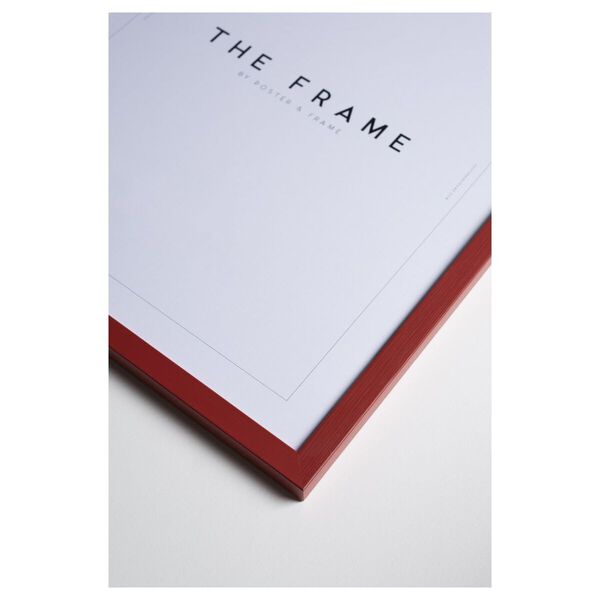 Poster&Frame - Red wood 50x70cm