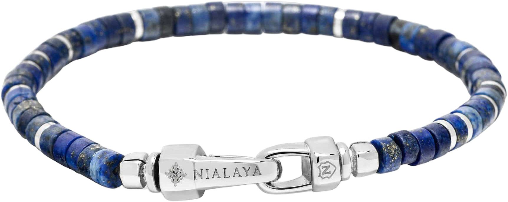 Blue Lapis Heishi Bracelet