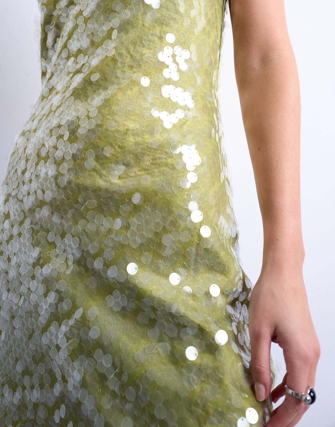 Tslexi Sequin Singlet Mini Dress