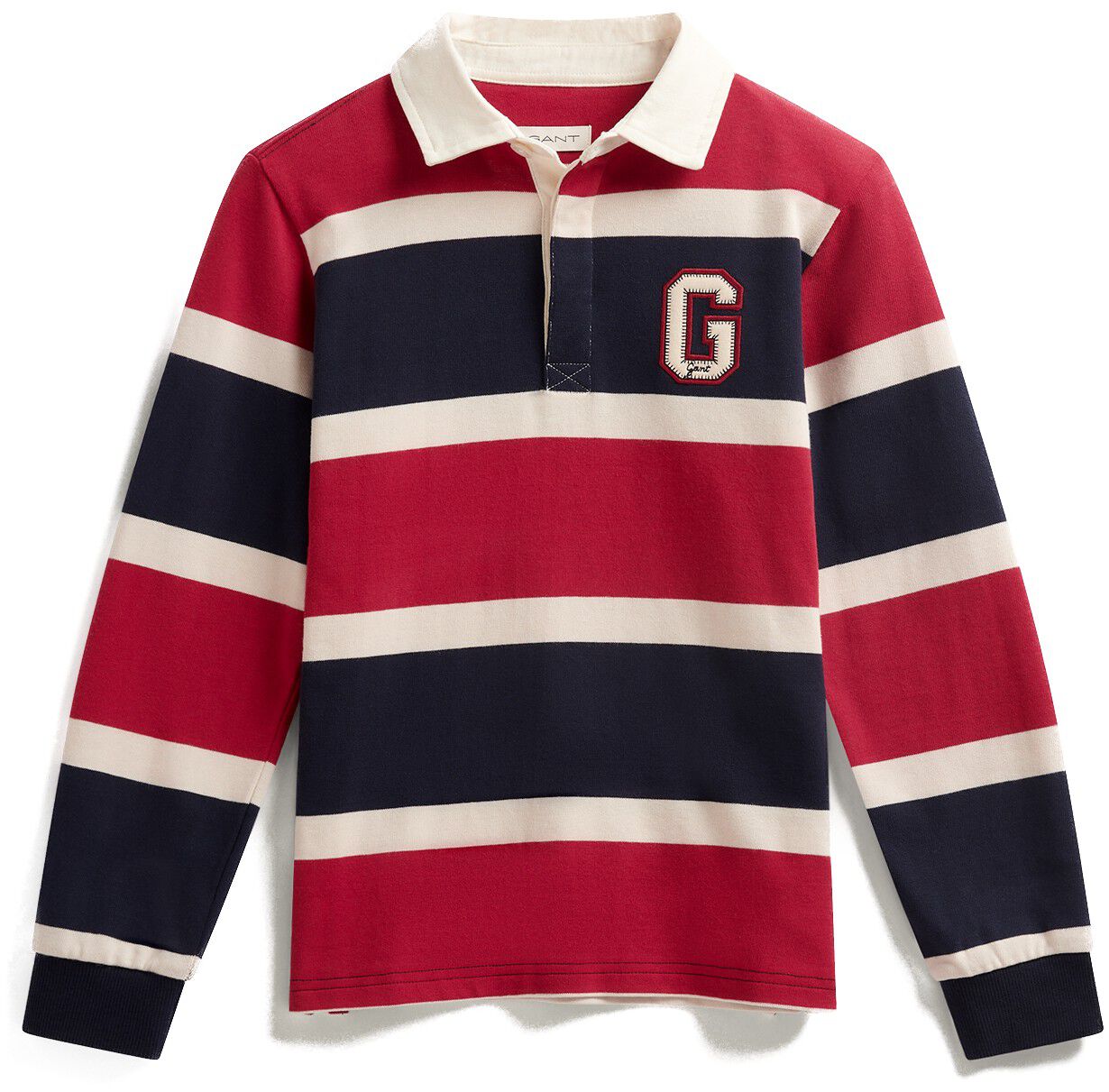 Collegiate LS Rugby Polo Shirt