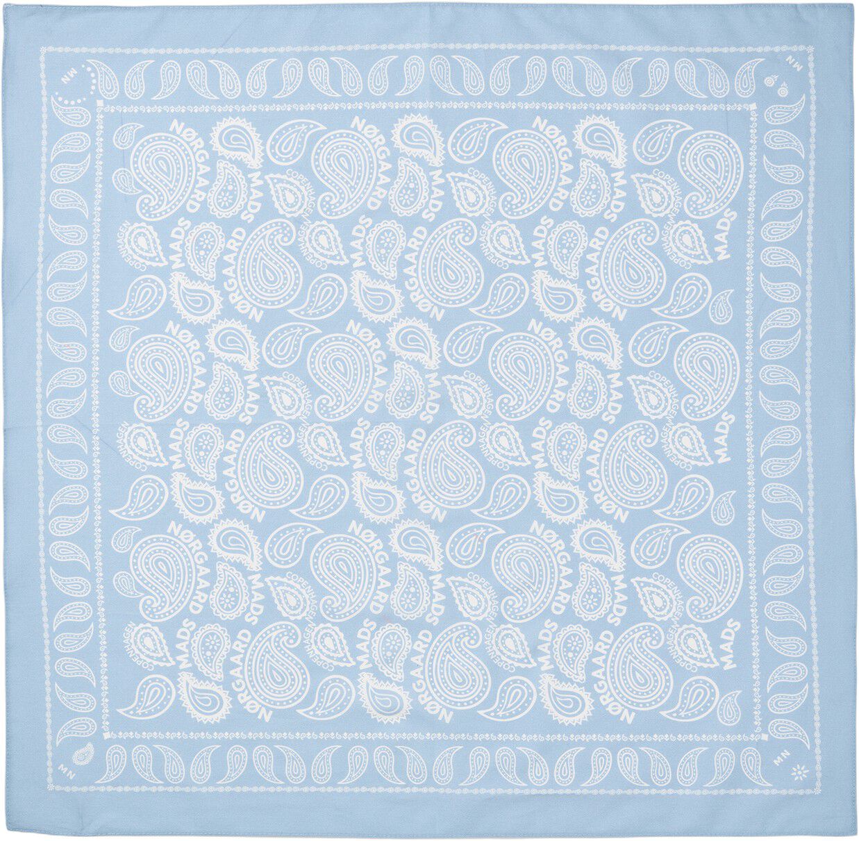 Soft Cotton Paisley Scarf Solid