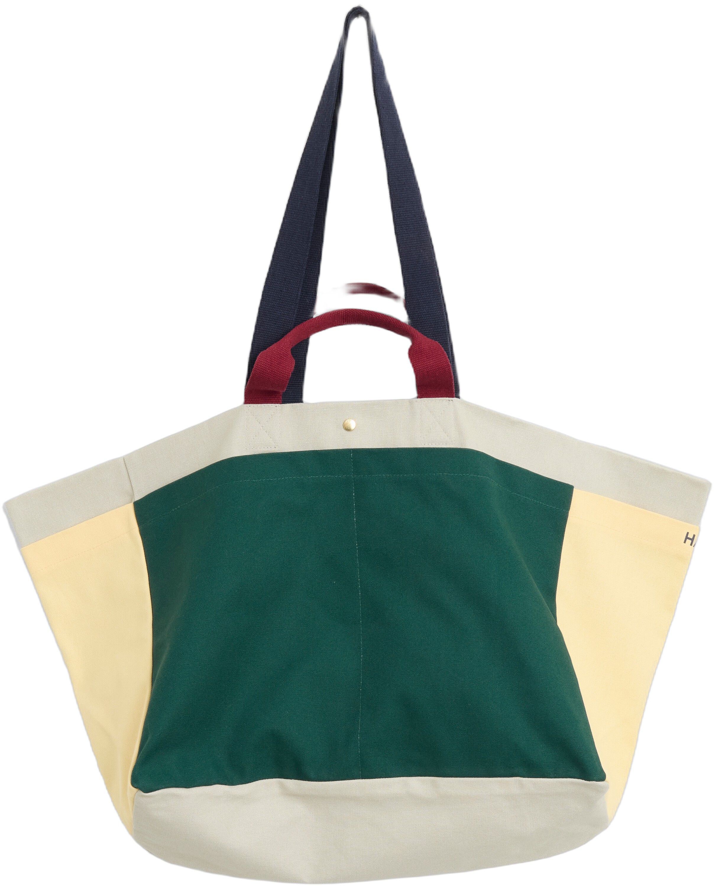 Weekend Bag (Organic)-Medium-Dark green multi