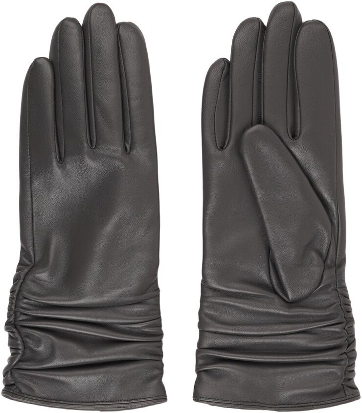 ASTI - FEMININE LEATHER GLOVES WITH CASHMERE LINING