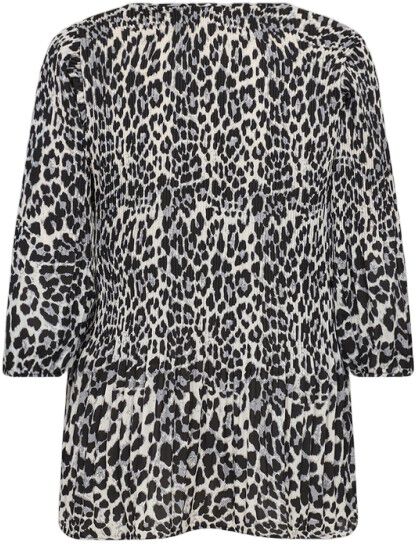 Curvy WA-VANJA 1 Bluse Sort