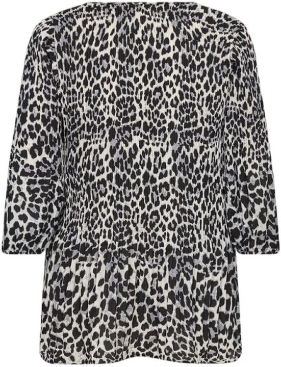 Curvy WA-VANJA 1 Bluse Sort