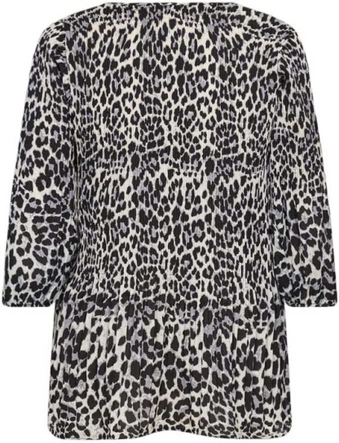 Curvy WA-VANJA 1 Bluse Sort