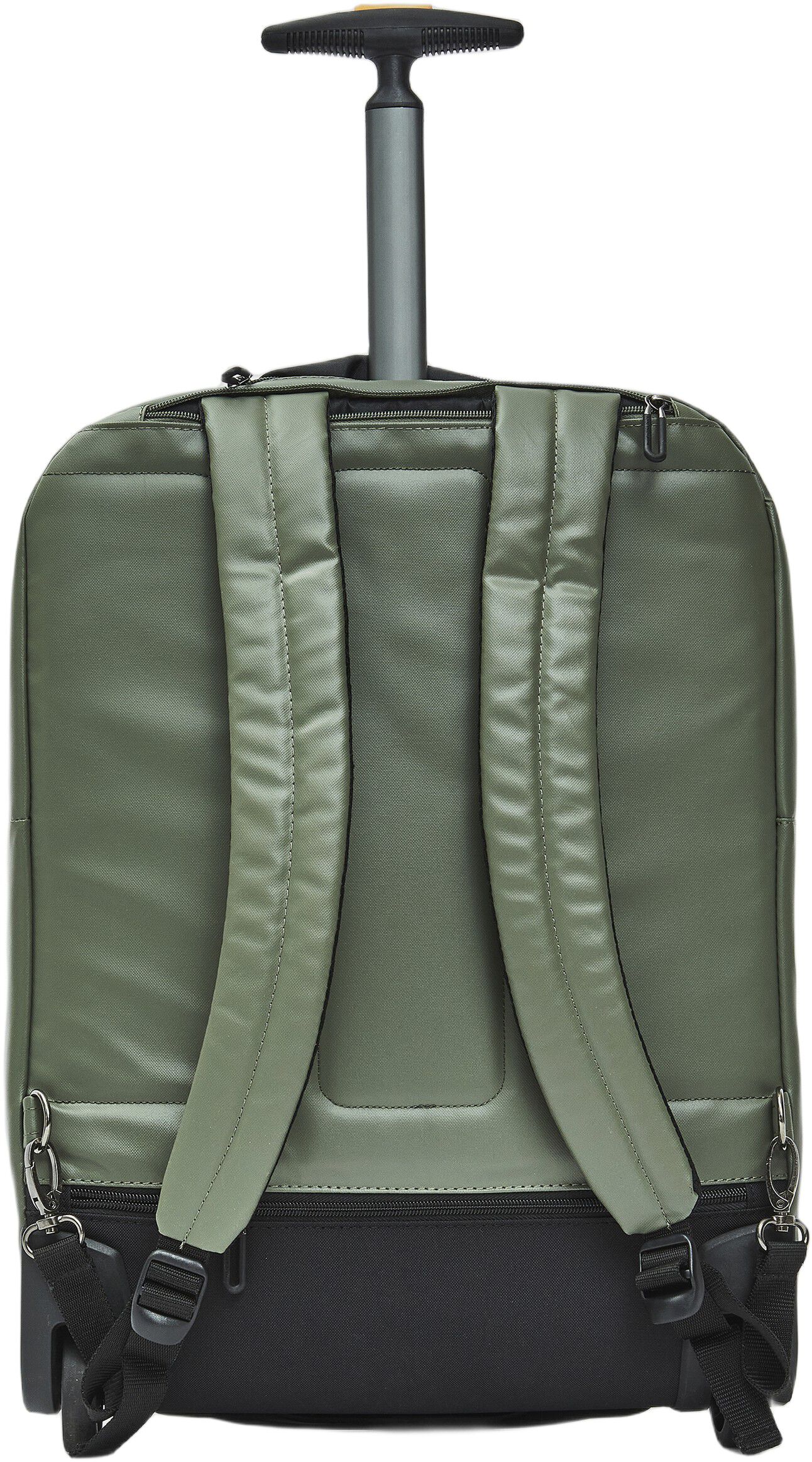 ECO COATED TROLLEY BACKPACK / PINE GREEN