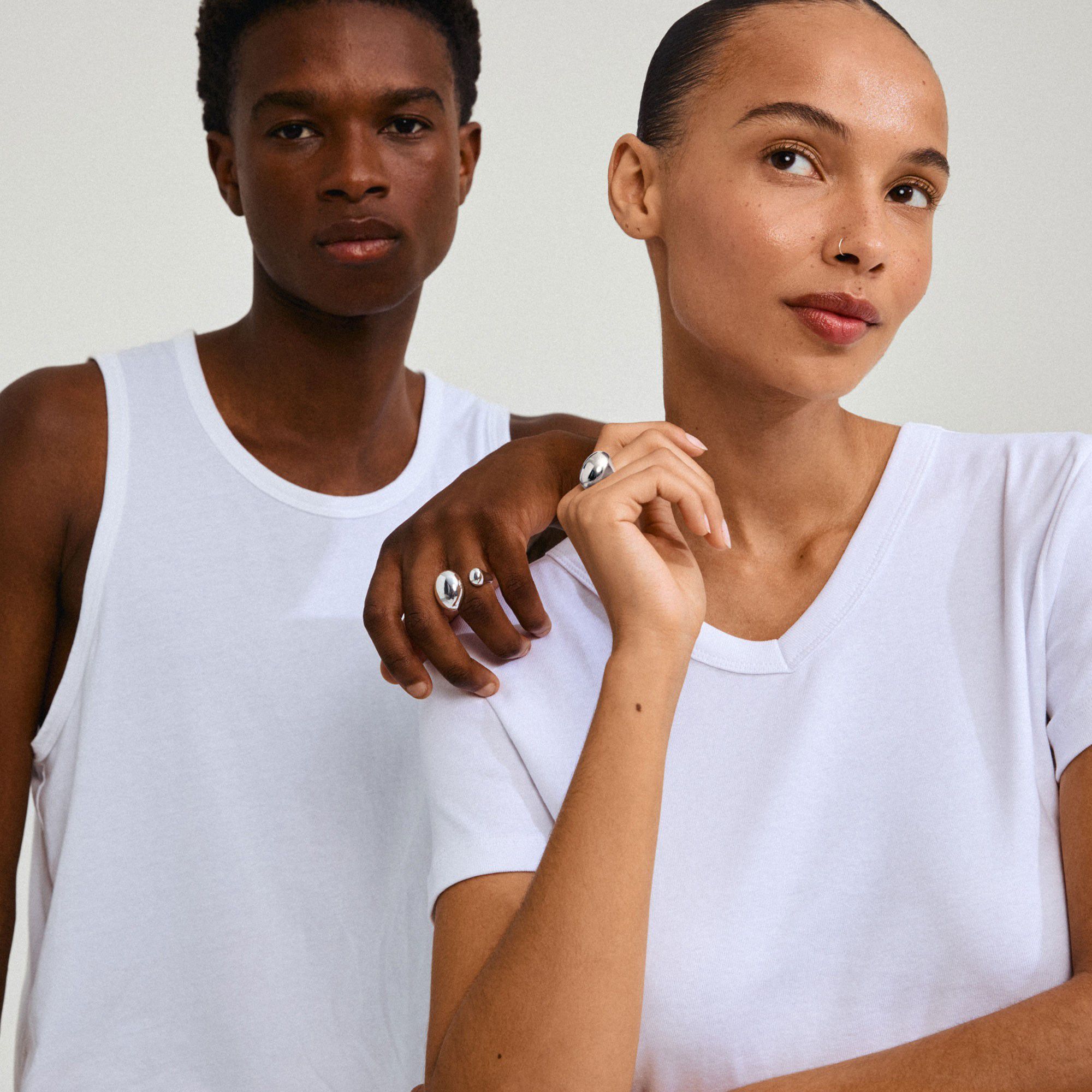 ALVIN ring silver-plated