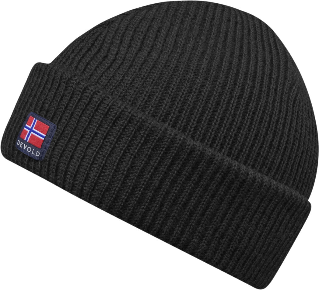 DEVOLD Cap Sort Dj&aelig;vlehue