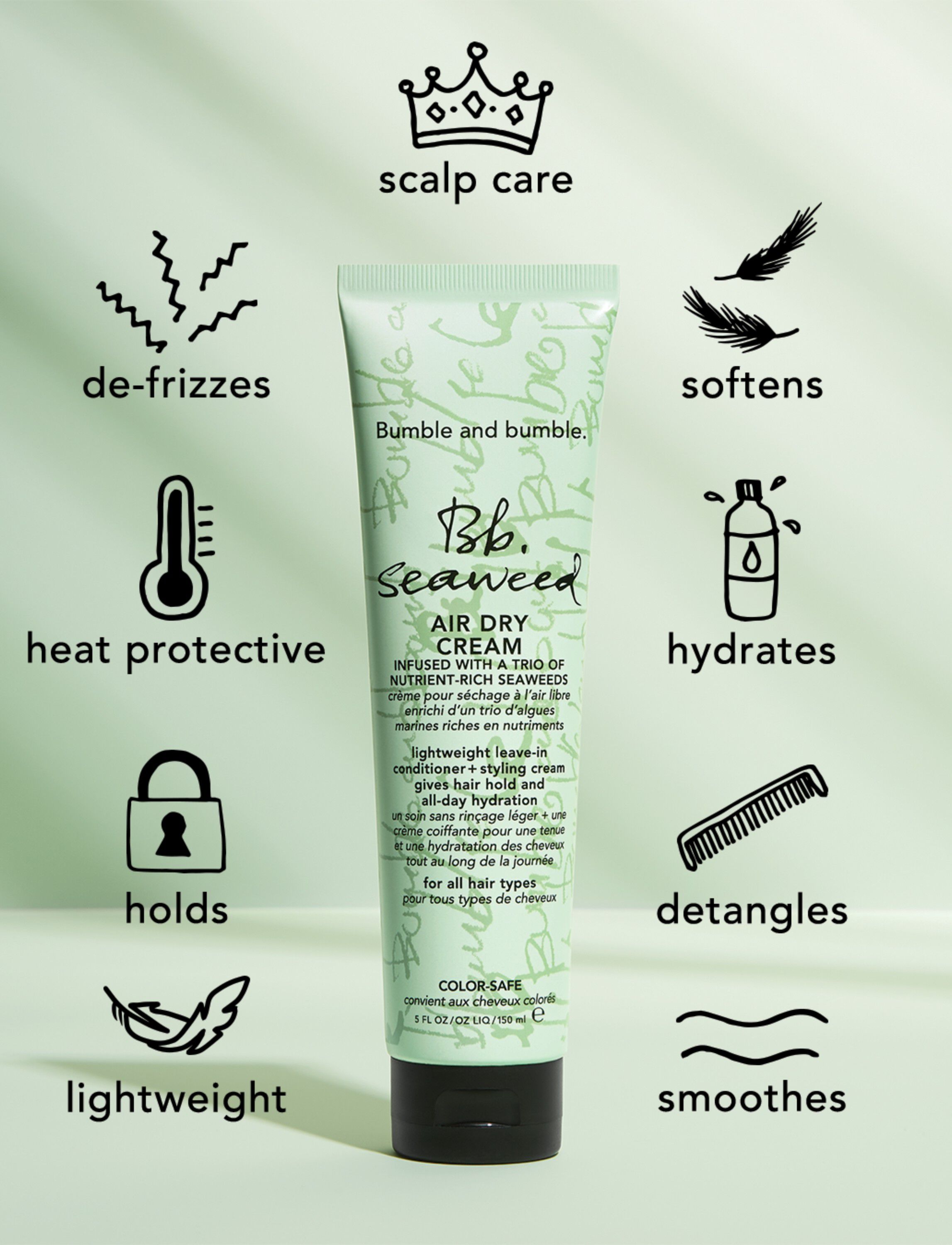 Seaweed Air Dry Cream 150ml