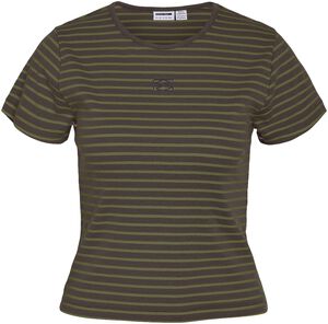 NMJUDY S/S STRIPED BABY TEE JRS