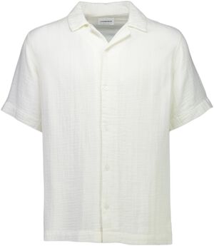Cotton muslin resort shirt S/S