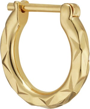 Tiny Rhombus Earring, gold-plated sterling silver