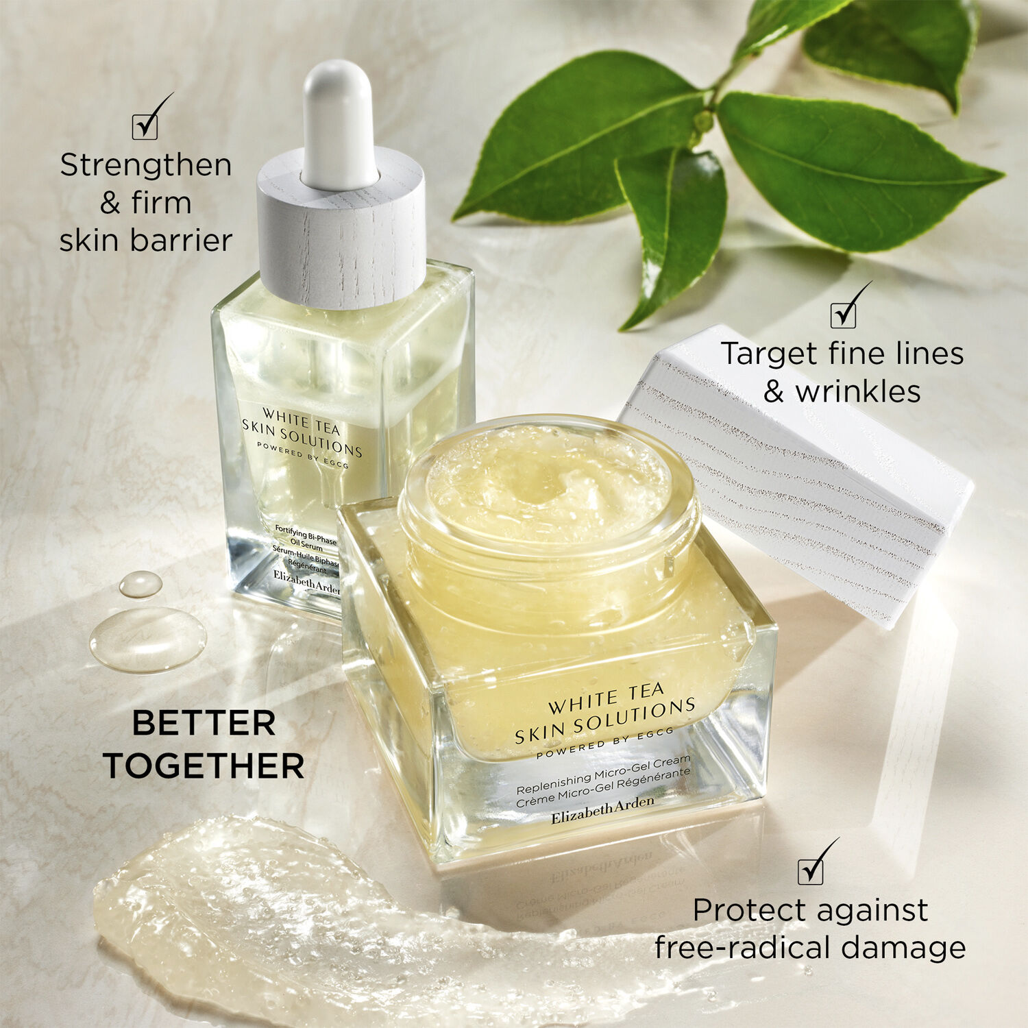 Elizabeth Arden White Tea Skin Solutions Replenishing micro-gel cream