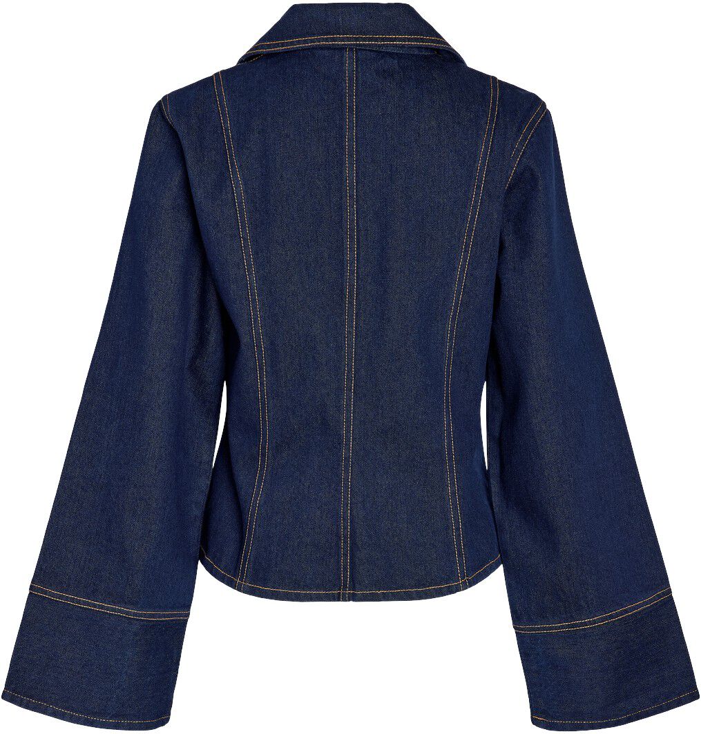 Nmlark L/S V-Neck Zipper Jacket Tnt/17
