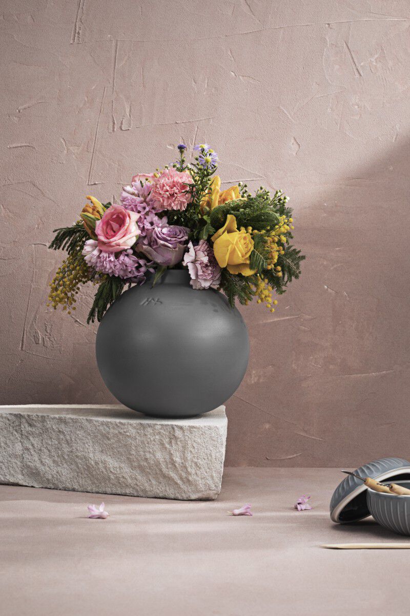 Globo Vase H20 cm gr&aring;