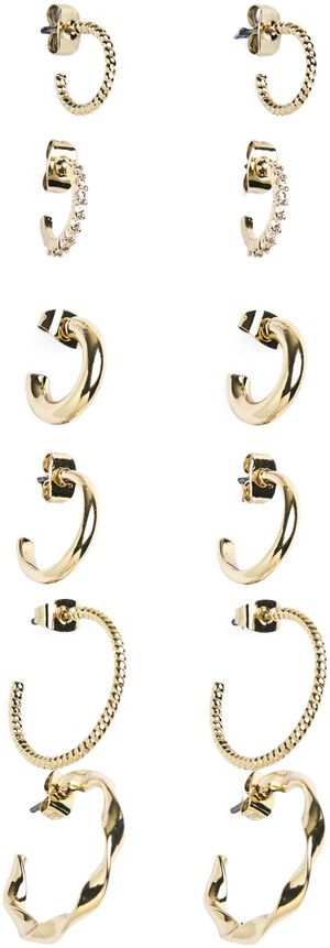 PCDIONA HOOP EARRINGS 6-PACK