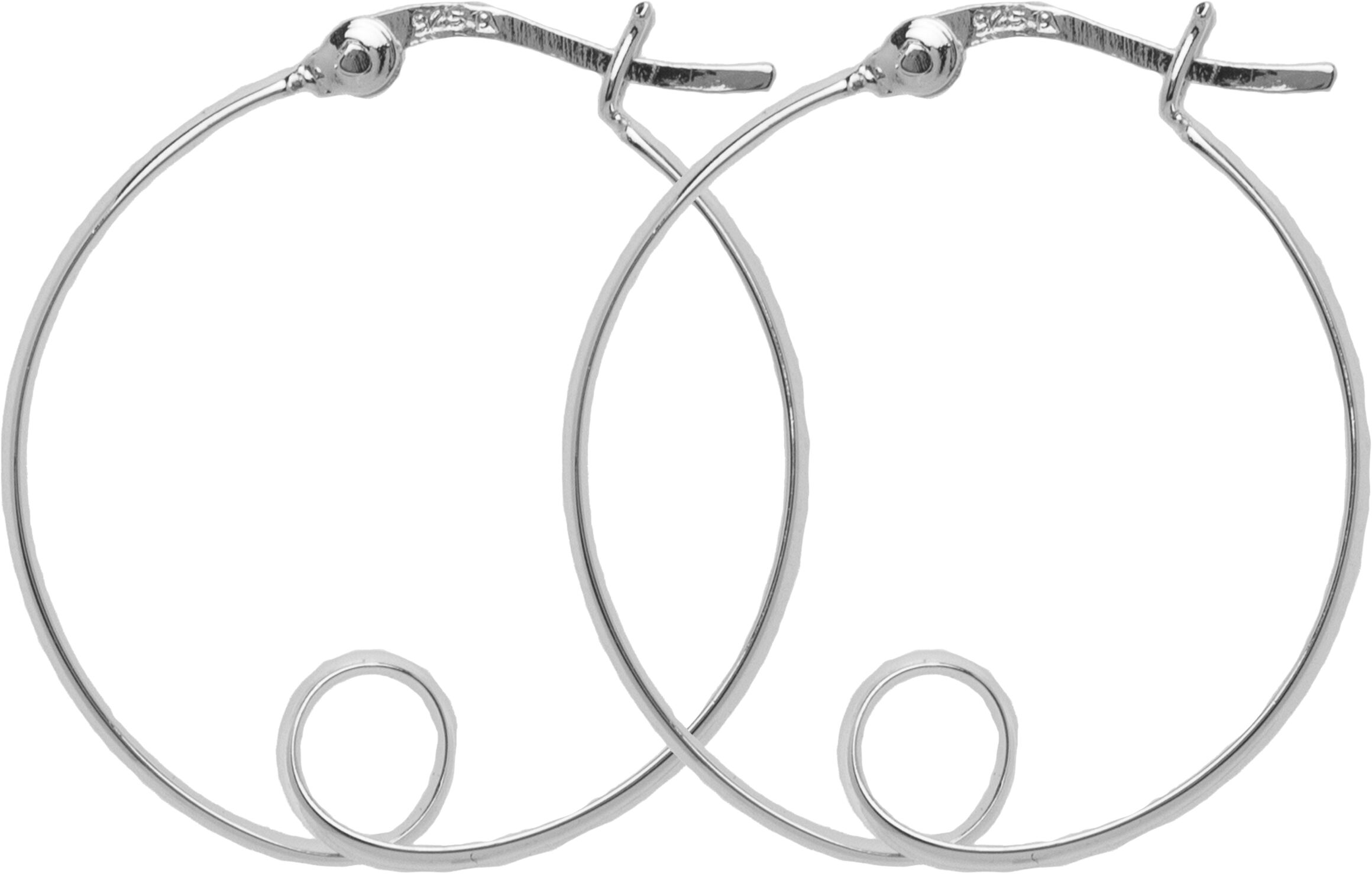 Classic Alva &oslash;reringe. Diameter: 24 mm.