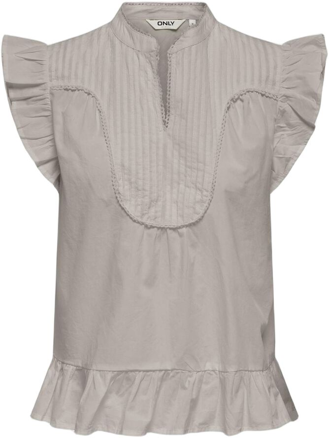 Onladda S/L V-Neck Top Ex Wvn