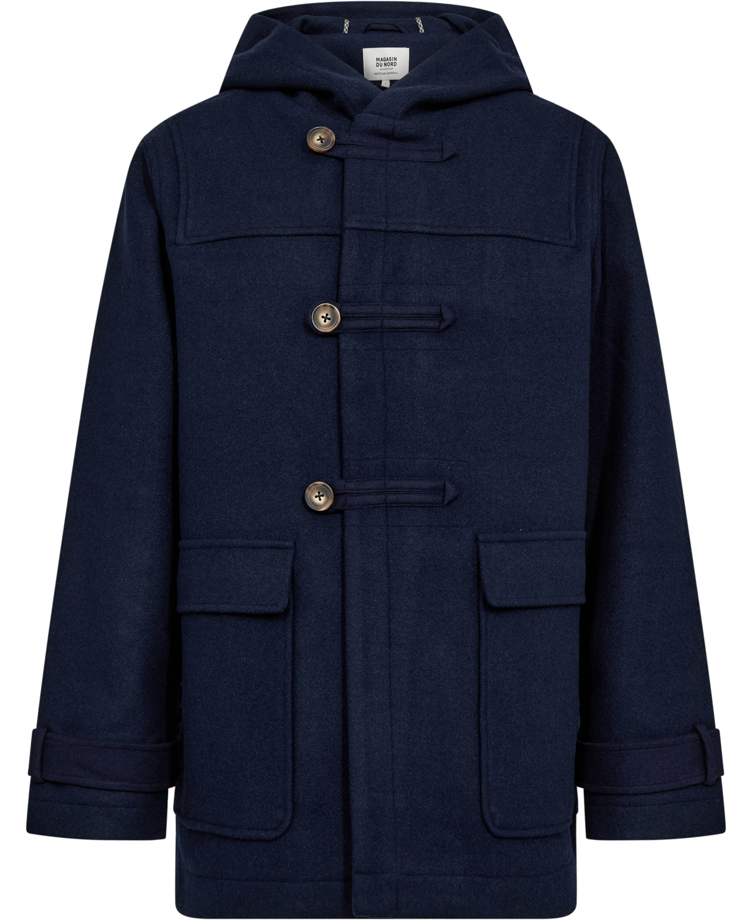 Arch 1 Duffle jakke m. h&aelig;tte - Uldmix GRS