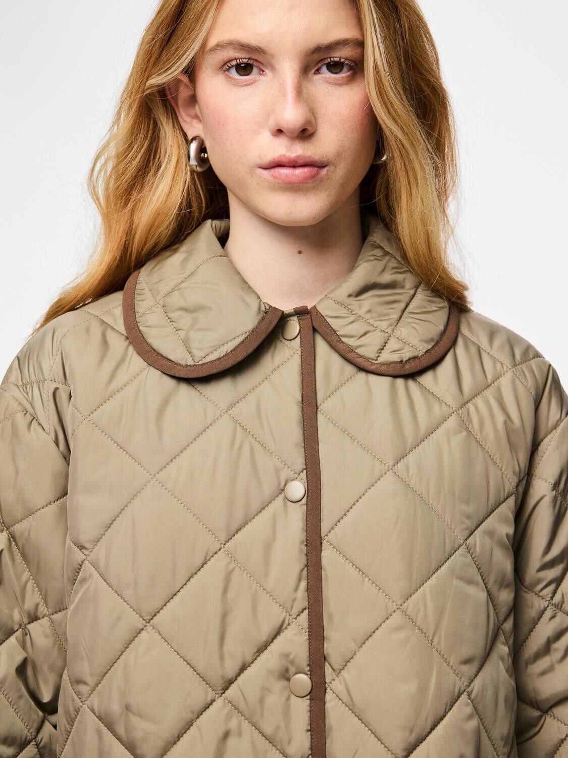 PCEMILY SHORT QUILTED JACKET NOOS B