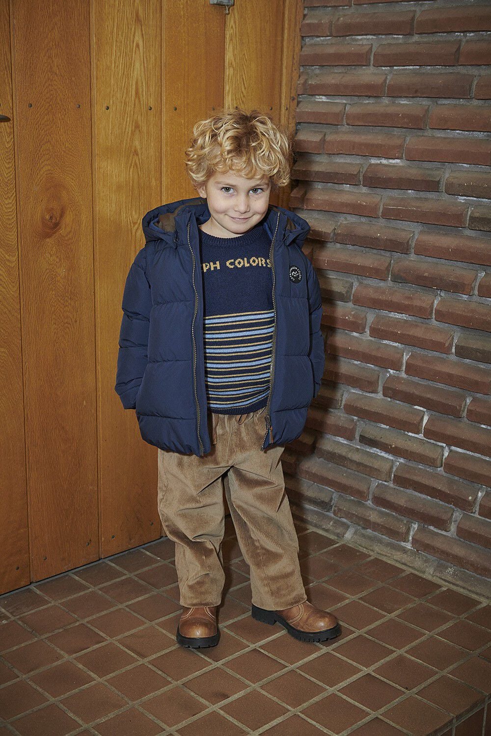 2 in 1 Puffer Jacket w. Removable Sleeves