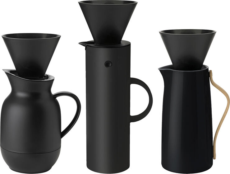 Stelton Kaffetragt til termokanne black Universal dripper fits all St