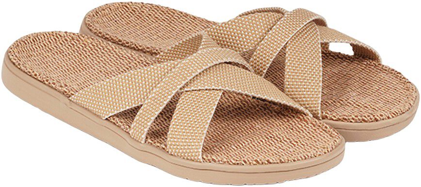 WELIGAMA - SANDAL - JUTE SOLE AND COTTON STRAPS