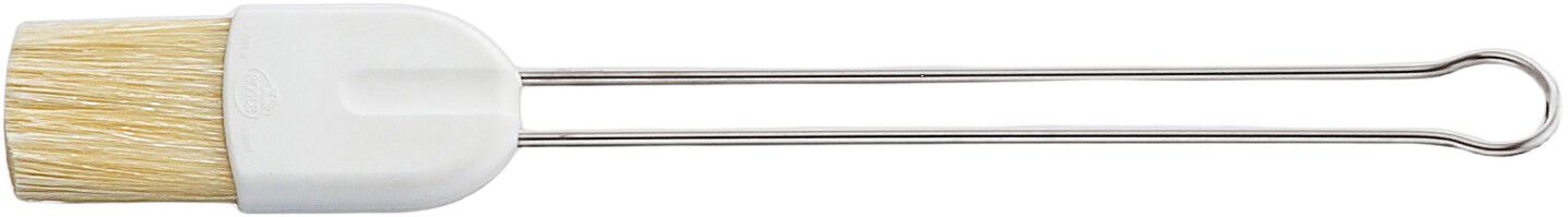 Bakepensel 23,5 cm St&aring;l/Hvit/Natur