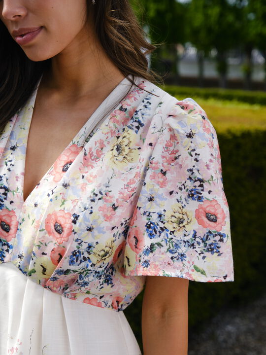 Shena Flower Print Dress