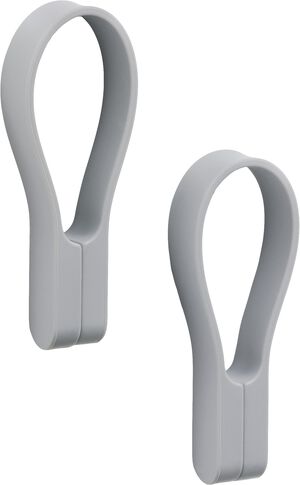 Håndklestropp Loop magnet 2 stk. Gull Grey