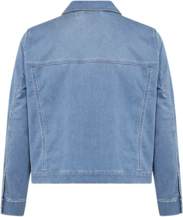 Curvy WA-SUMMER 9 Jakke Lys denim