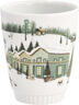 "Mugg Vinter 27 cl Vit Ugnsfast porslin"