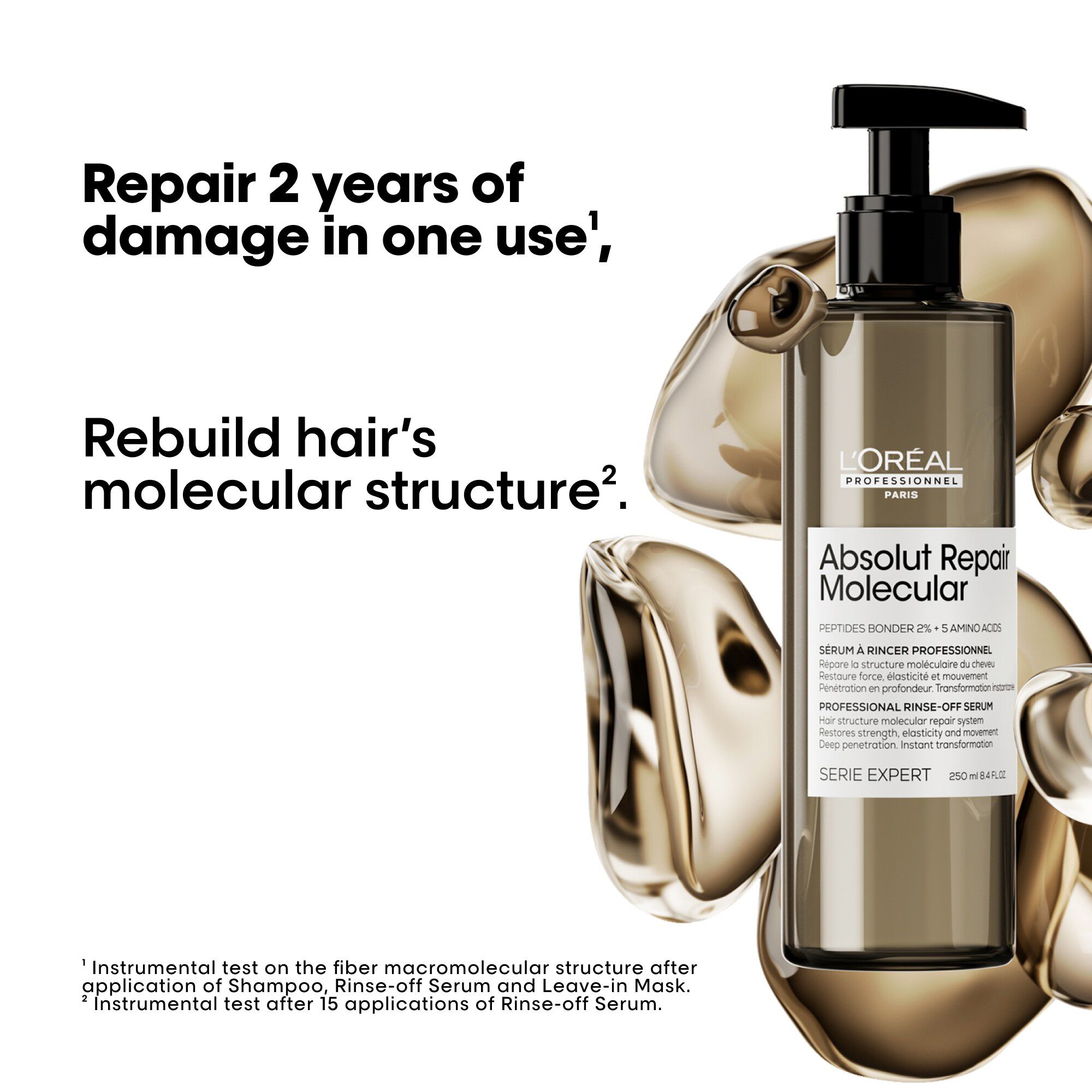 L'Or&eacute;al Professionnel Absolut Repair Molecular Rinse-off Serum 250ml