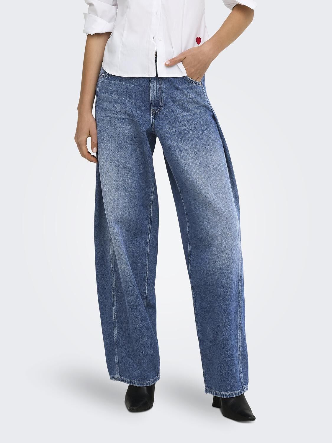 Onlcammie Mw Pleat Wide Dnm Dot