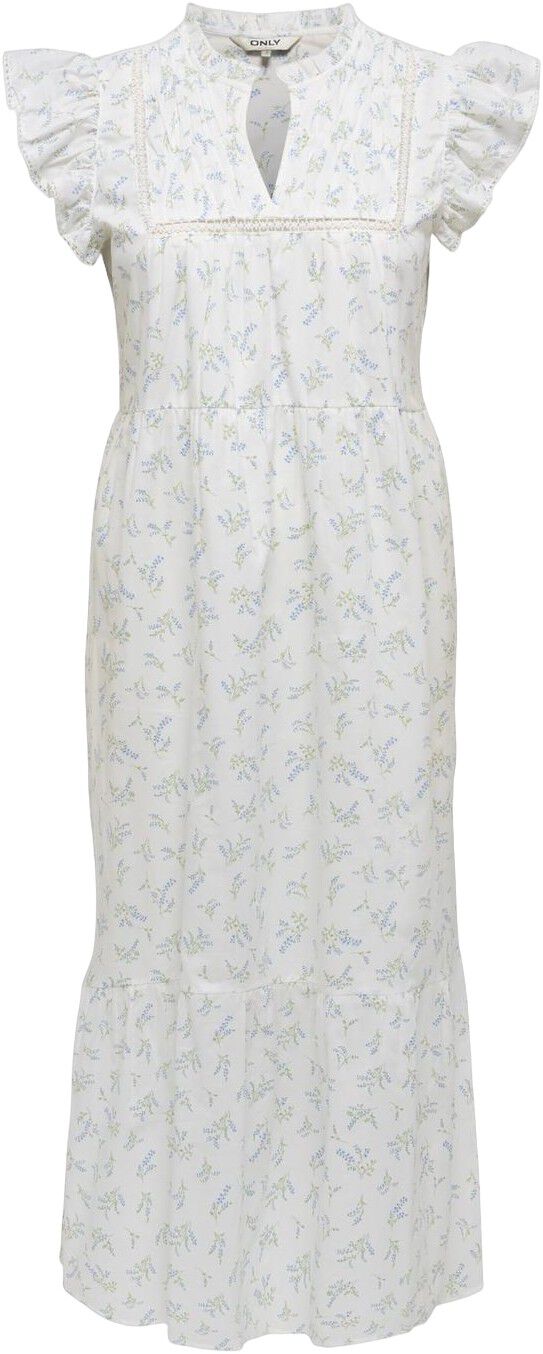 Onltea-Idris S/L Frill Tape Dress Wvn