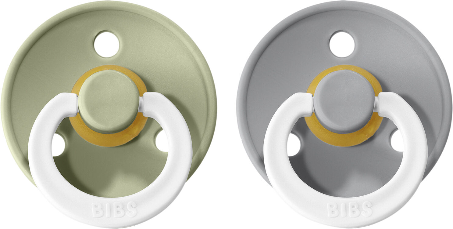 BIBS Colour 2 PACK Blush NIGHT/Vanilla NIGHT