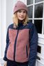 Danehazel Fleece Zip-Up Dk Navy/Rose Beige