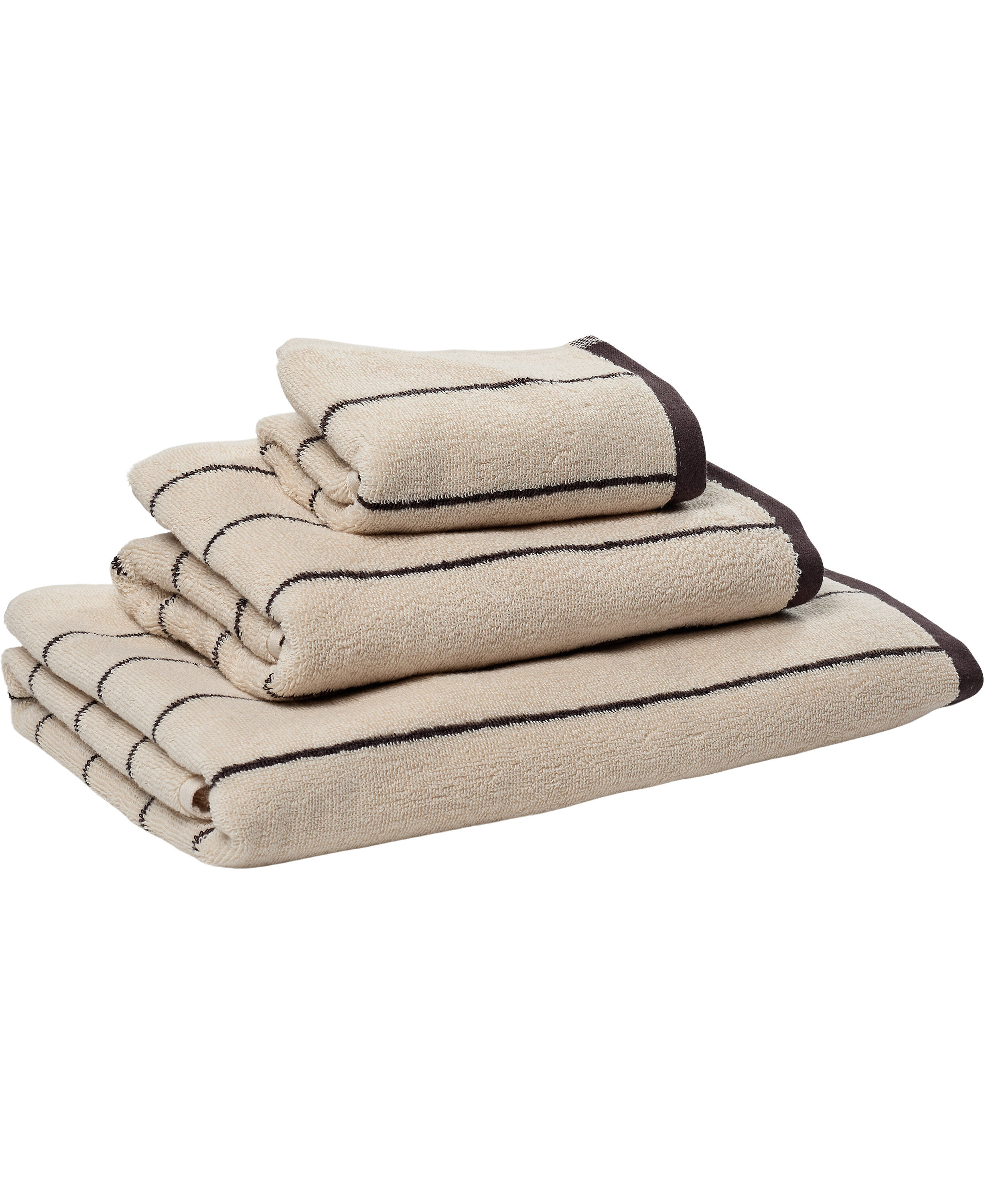 Stripe GOTS Black coffee