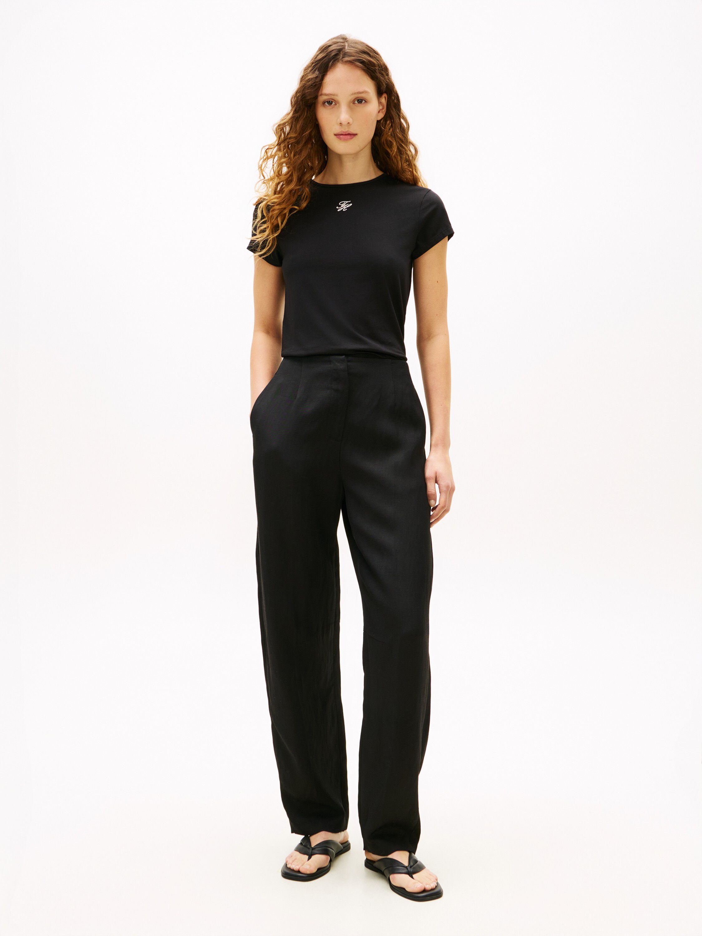 TH SCRIPT SLIM SS TEE