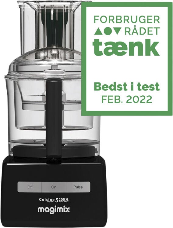 "Foodprocessor CS 5200 XL 1100 watt Svart"