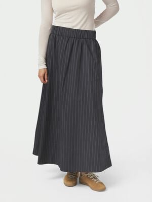 Yara Long Stripy Skirt