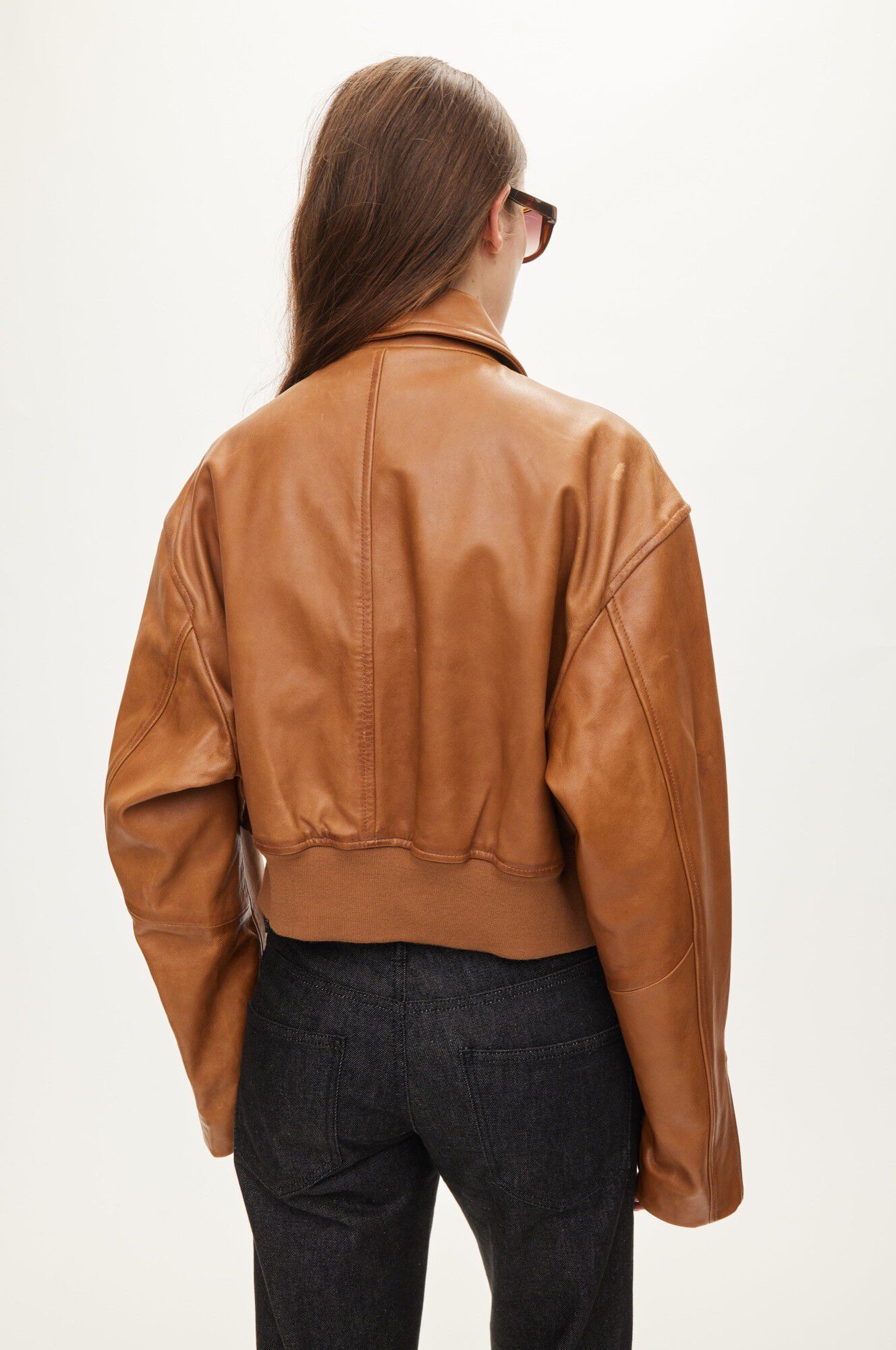Marilyn Leather bomber