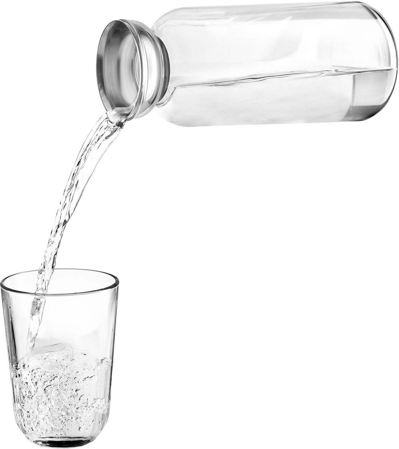 Silhouette glaskaraffel 1l